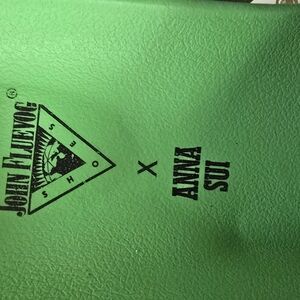 Anna Sui Vibrant Green Shoes